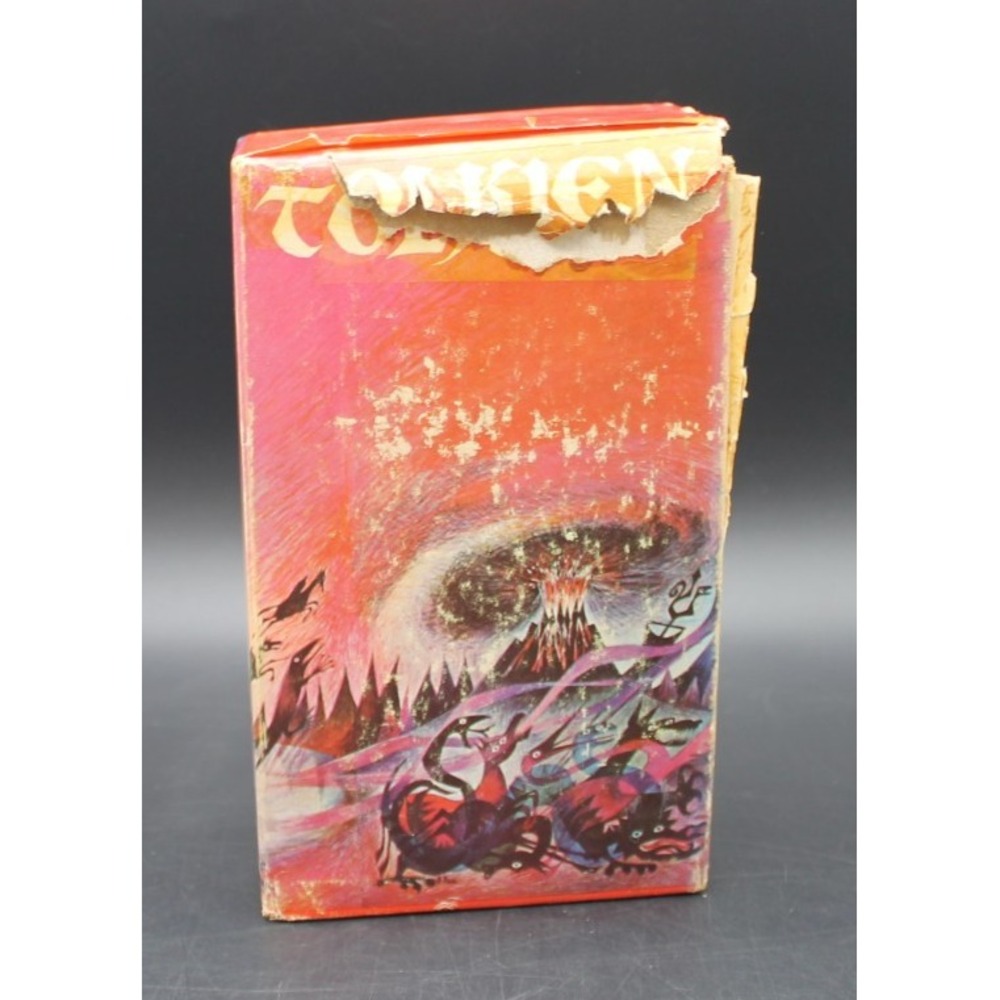 Lord of the Rings Box Set JRR Tolkien 1965 Ballantine Remington Vintage Books